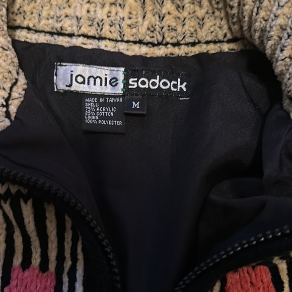 Jamie Sadock Vintage Sweater Jacket Size M - Picture 4 of 5